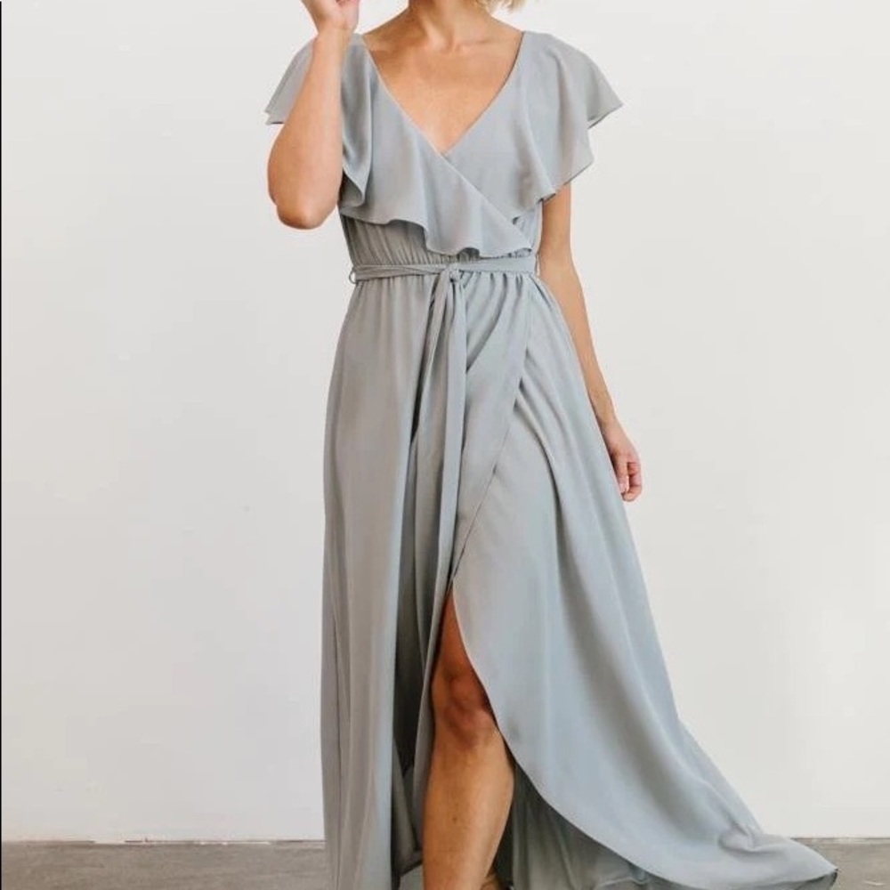 Baltic Born Katya Dusty Blue size S worn once bump friendly